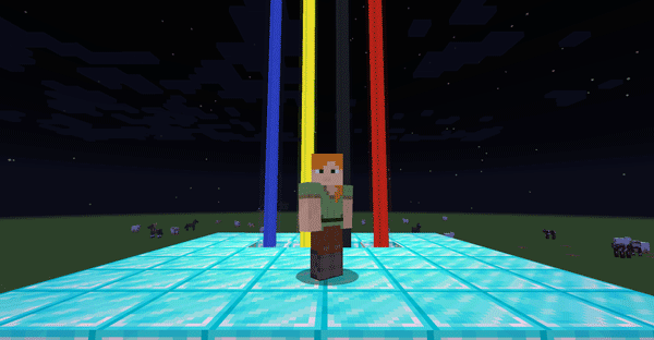 《我的世界手游》光柱怎么变色 炫酷光柱机制作方法